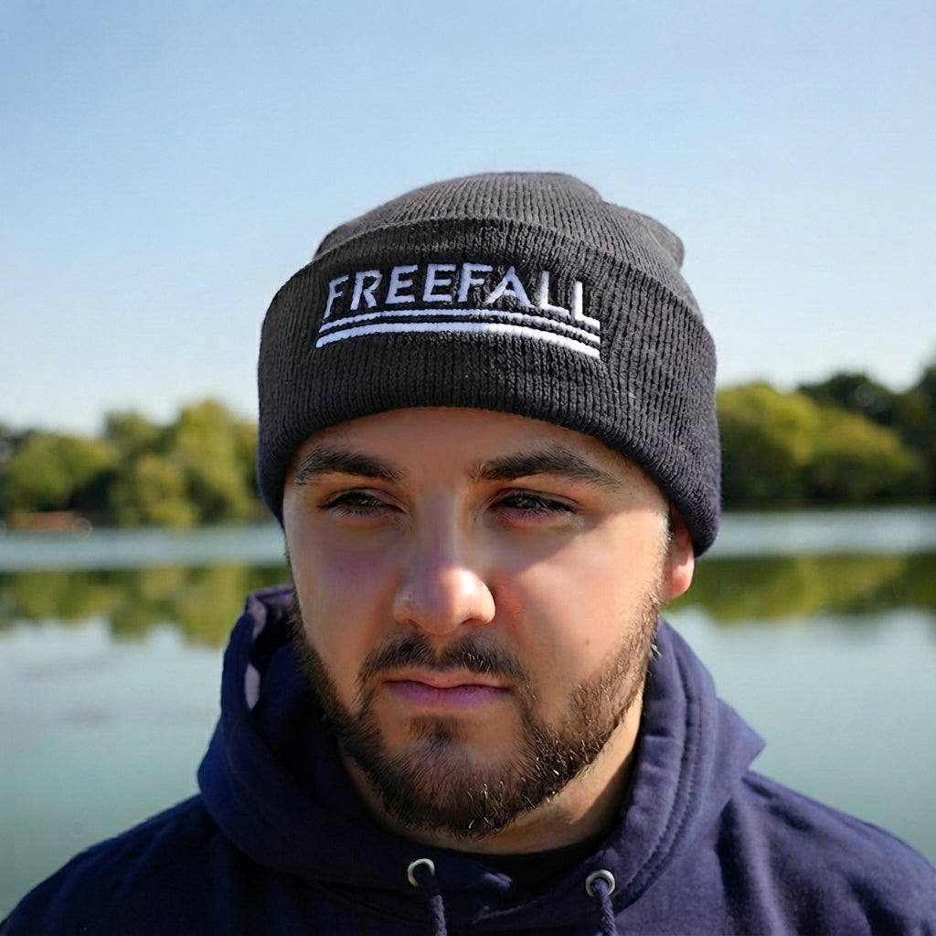 Freefall Embroidered Cuffed Beanie