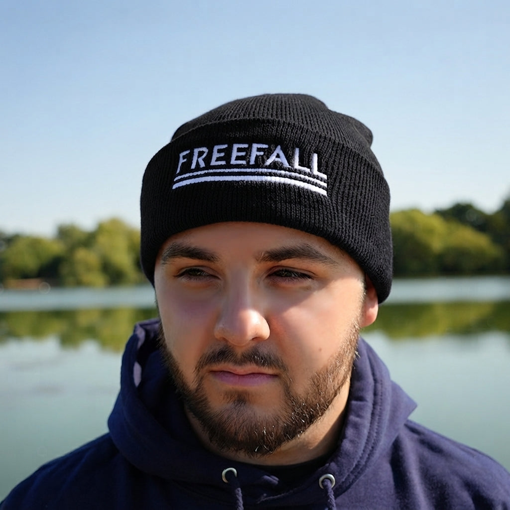 Freefall Embroidered Cuffed Beanie