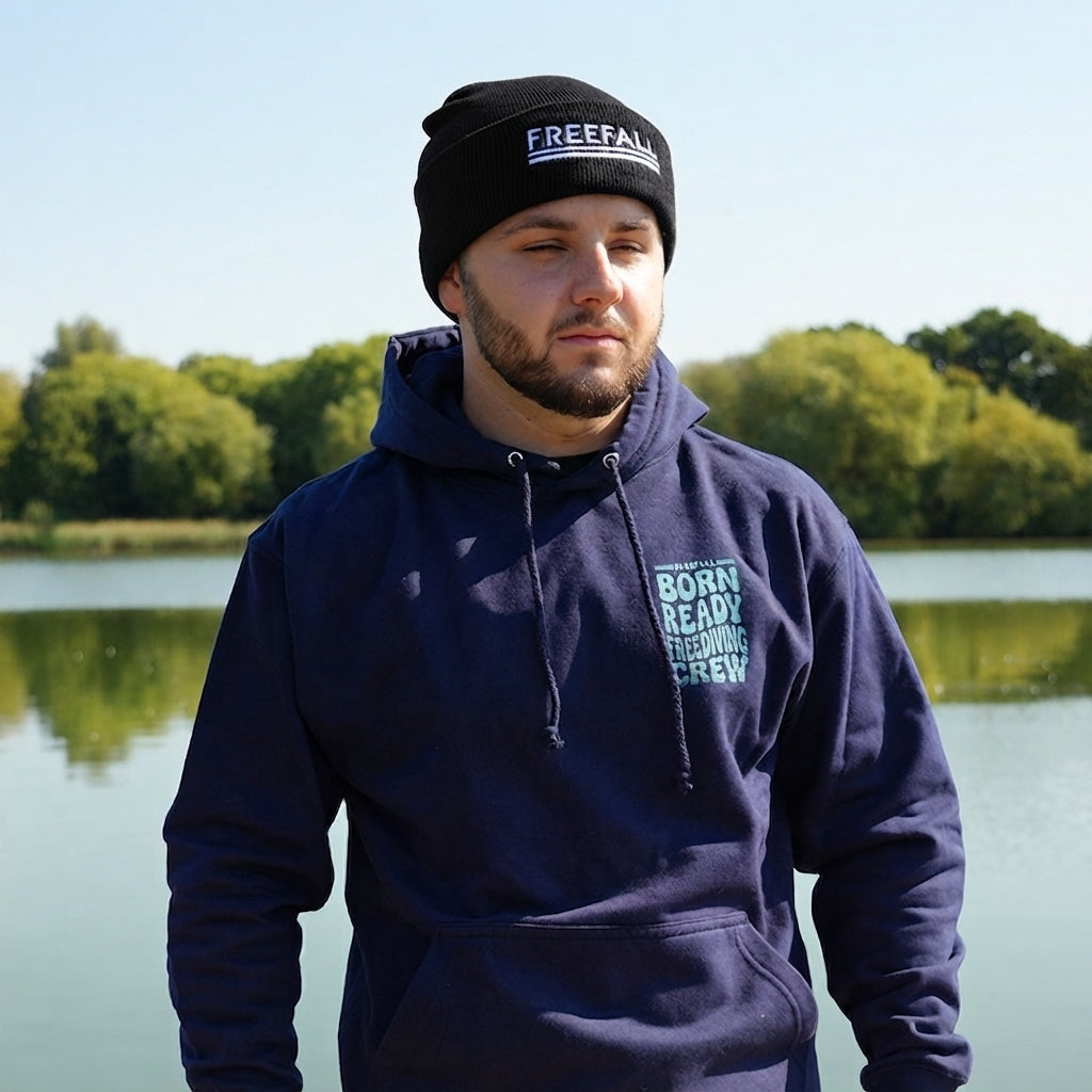 Freefall Embroidered Cuffed Beanie