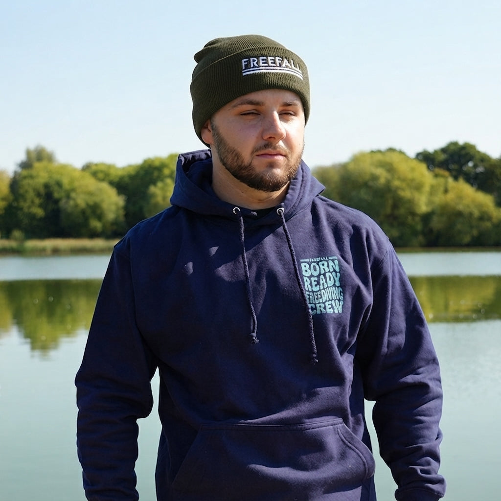 Freefall Embroidered Cuffed Beanie
