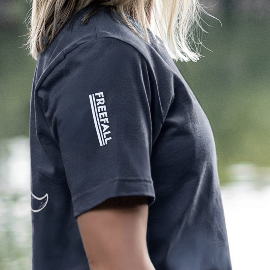Freefall Whale Graphic Women's Tee
