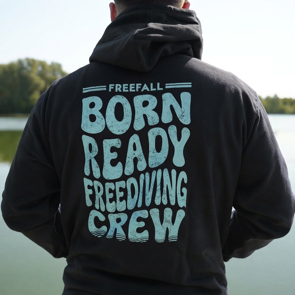 Born Ready Freediving Crew Men's Hoodie