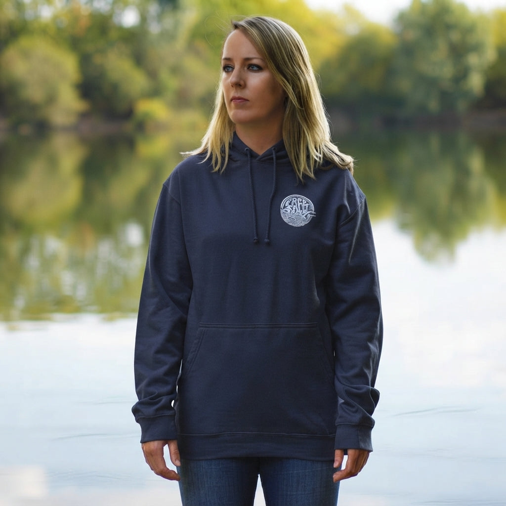Freefall Whale Women's Hoodie