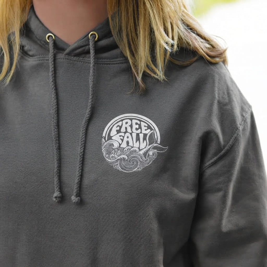 Freefall Whale Women's Hoodie